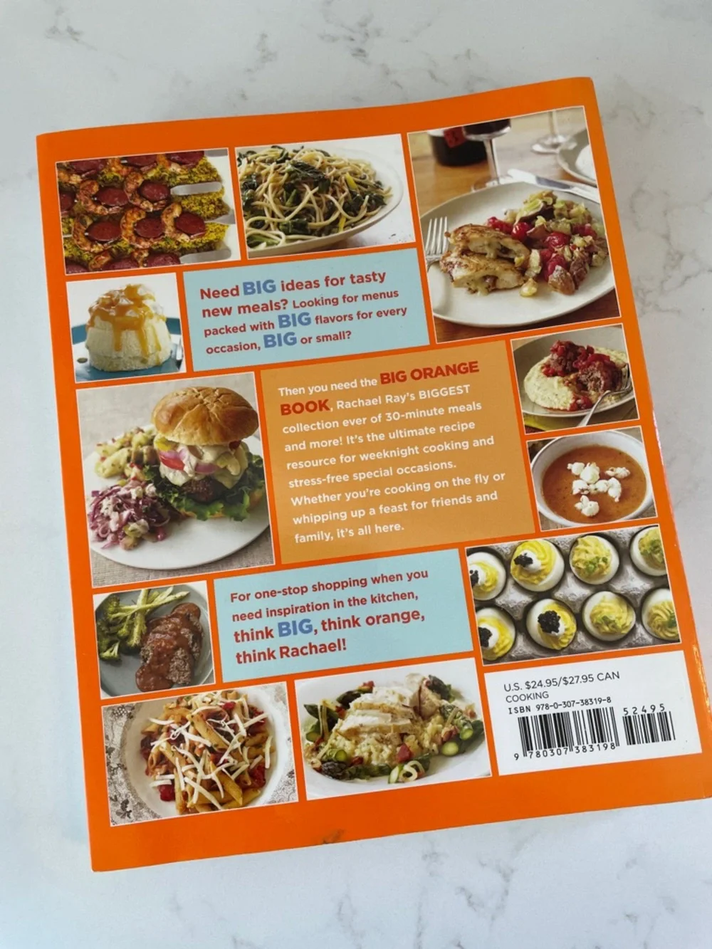 Rachael Ray's Big Orange Book  - The Ultimate Collection Cookbook - Picture 2 of 9
